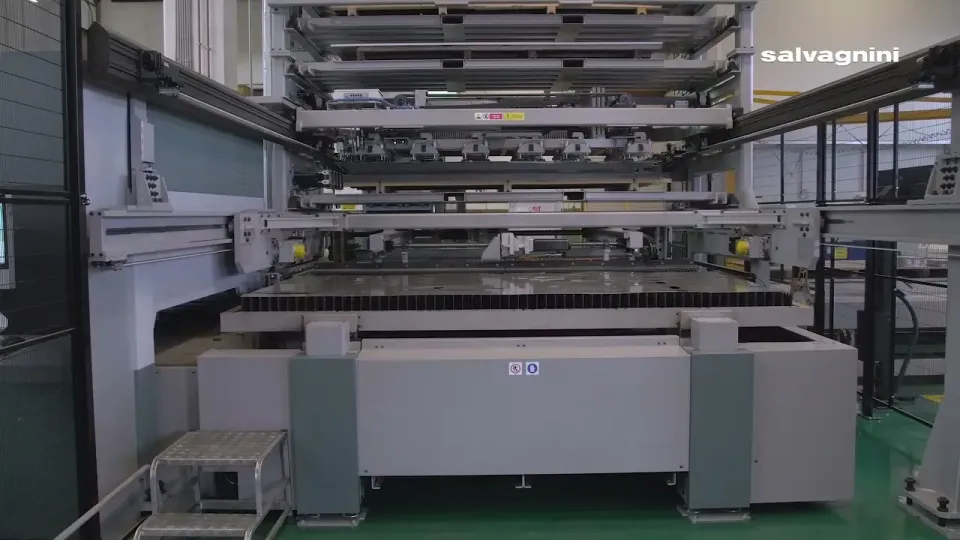 SALVAGNINI LTWS – loading, unloading and storage automatization.