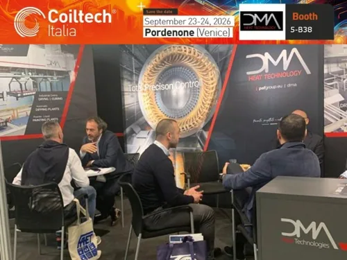 DMA კვლავ Coiltech Italia 2026-ზე პორდენონეში
